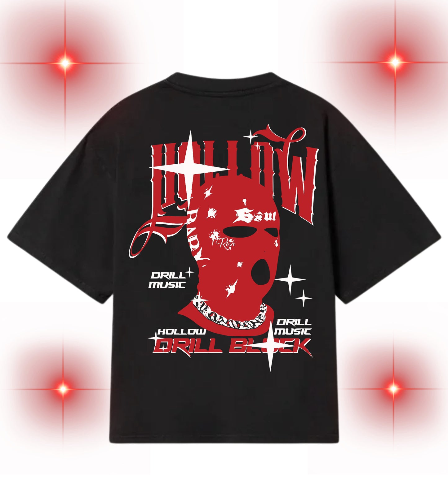Camisa oversize hollow